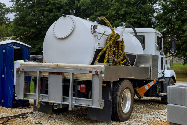 Porta potty delivery and setup in Coopertown, TN